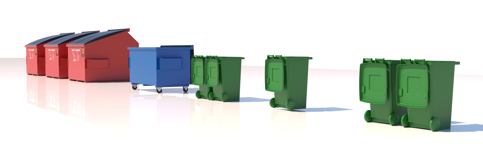 Recycling Container Housings, zero waste solution
