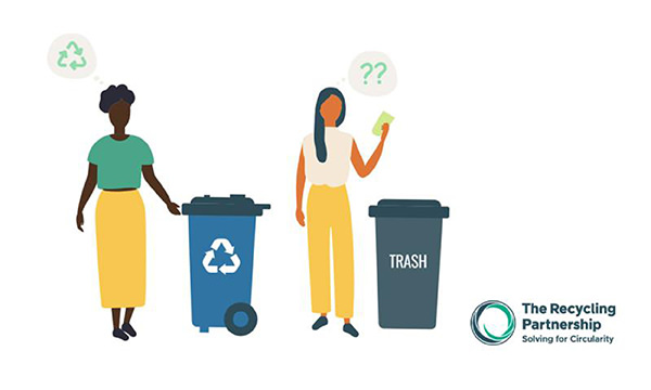 Trash & recycling logo