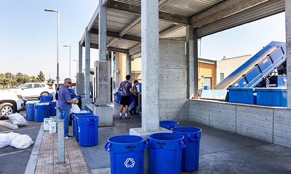 Recycling Collection Station