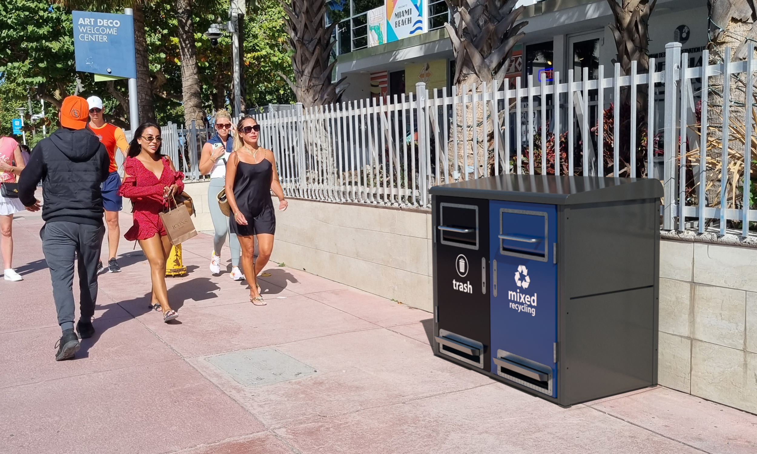 metroSTOR RCF Cart Recycling