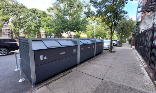 metroSTOR BDB Series On-street dumpster enclosures