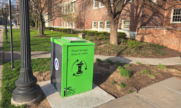 Food scraps cart