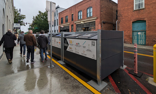 Downtown Athens GA: cleaner service areas for busy nightlife district