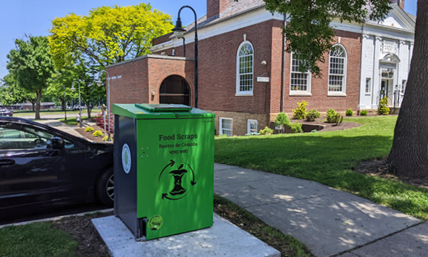 A food scraps program built to scale in Manchester CT