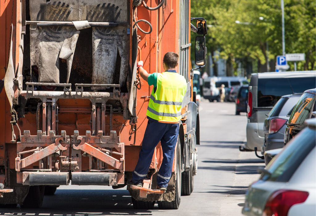 Garbage truck