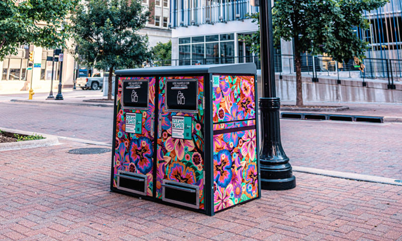 Smart New Waste Infrastructure in Downtown Tulsa