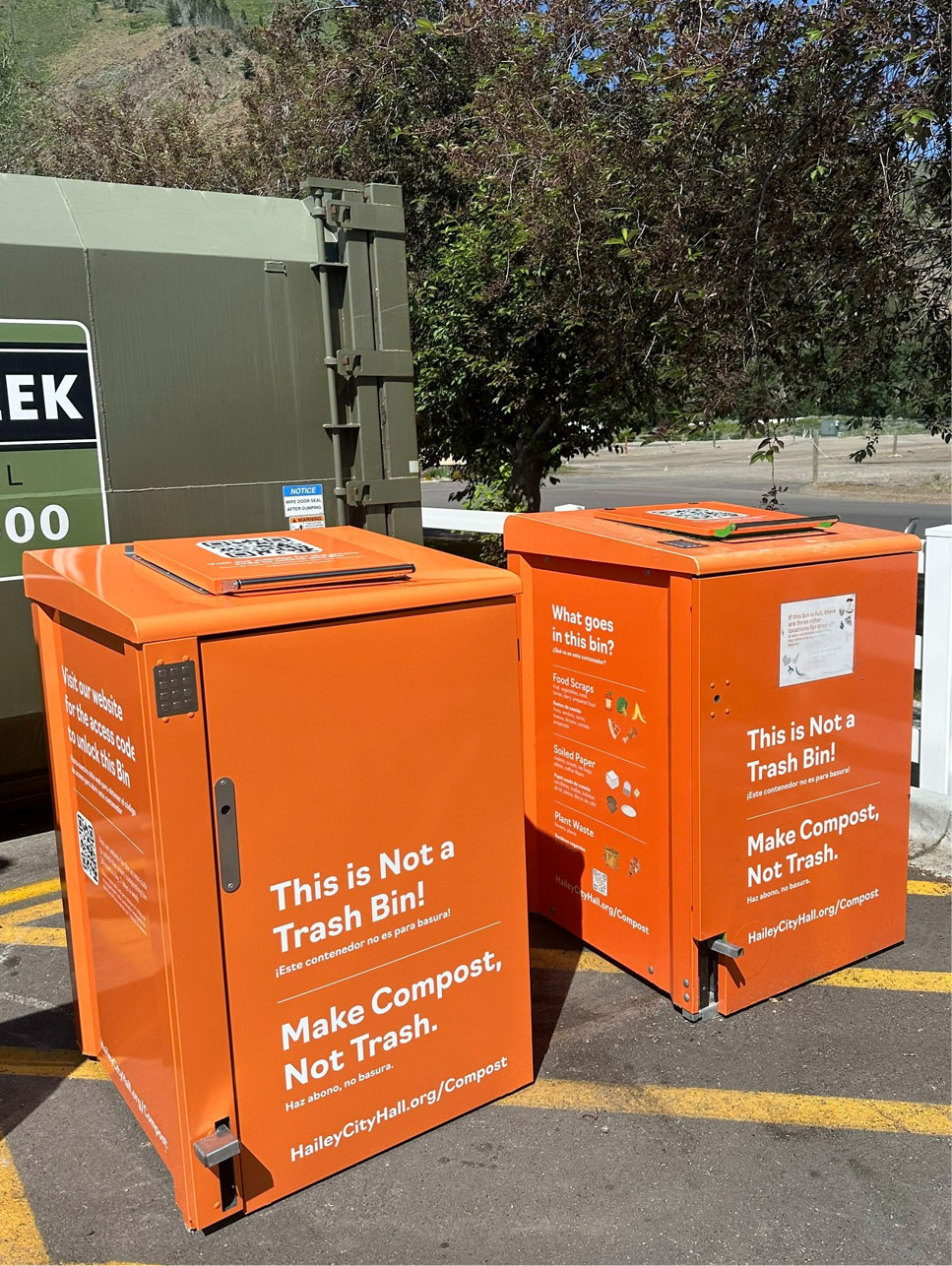 Curbside organics drop-off