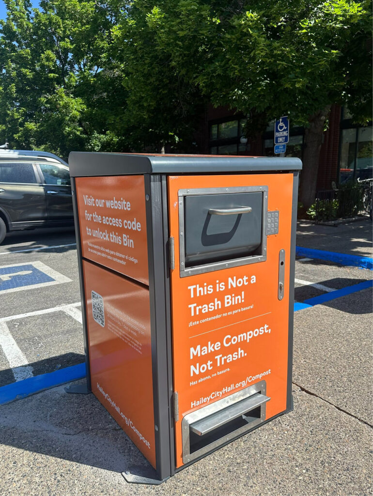 Curbside food waste drop-off