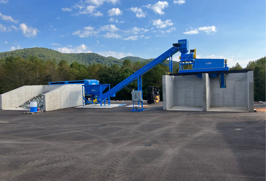Glass pulverizer system