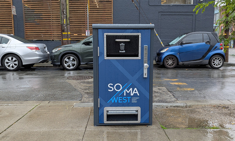 New Trash Enclosures for SOMA West CBD