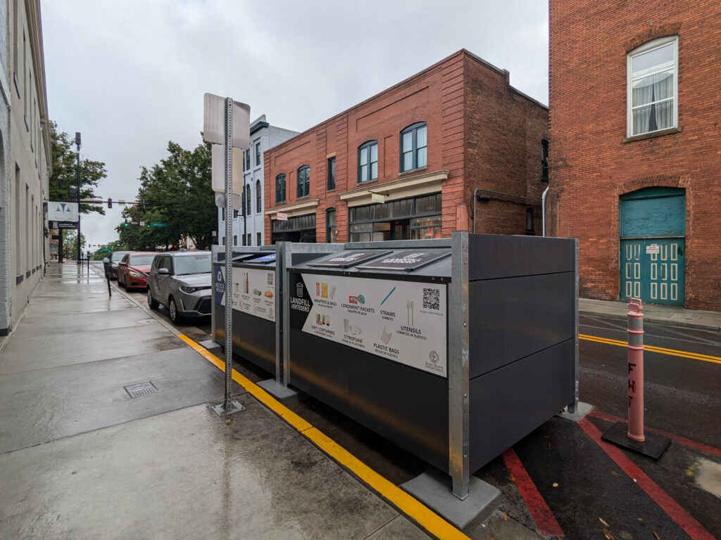 Trash & recycling enclosures