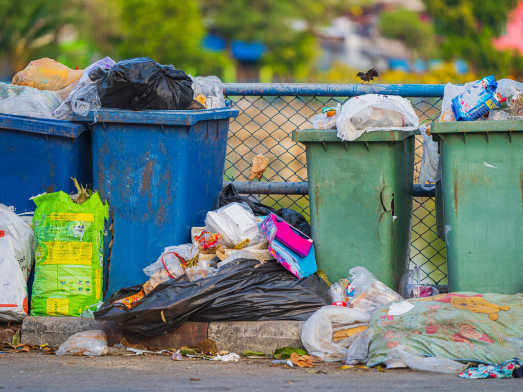 Contaminated recycling