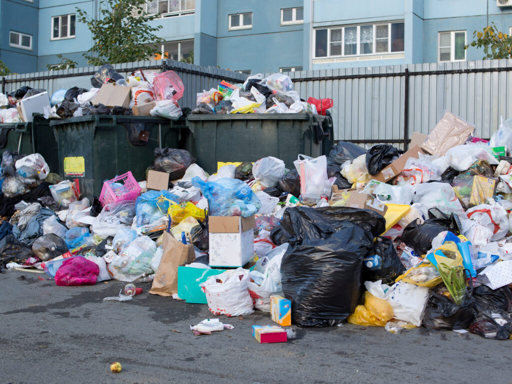 Illegal dumping - fire risk