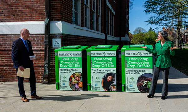 Initial rollout of three units at Shaker Heights Public Library